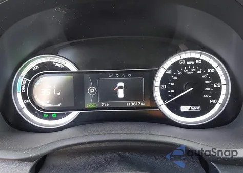 2017 Kia Niro Lx z USA, uszkodzony, nr VIN KNDCB3LC7H5073783